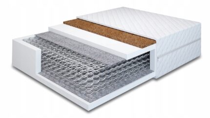 MATERAC BONELLOWY STANDARD PLUS KOKOS PIANKA 3CM 160X200 NIEROLOWANY