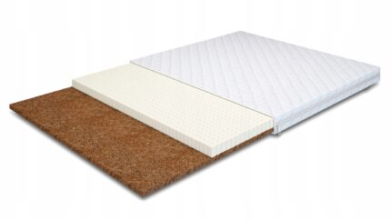 MATERAC NAWIERZCHNIOWY LATEKS+KOKOS 190X200 4 CM