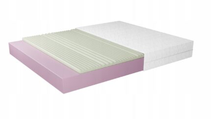 MATERAC LINO 200X200 PIANKA MASUJĄCA VISCO HR 22 cm TENCEL NIEROLOWANY