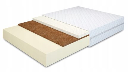 MATERAC PIANKOWY YOUNG 160X200 HR KOKOS LATEKS 20 CM NIEROLOWANY